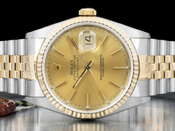 Rolex Datejust 36 Champagne Jubilee 16233 Crissy 